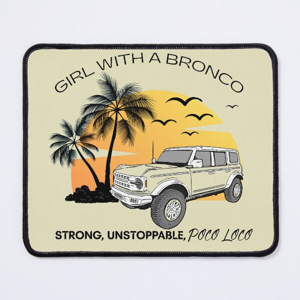 Item preview, Heritage Bronco Overlanding girl gift. 4x4 lovers designed and sold by Premium Overlanding Adventure Lifestyle.