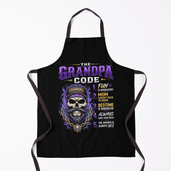 Item preview, The Grandpa Code - Fun Is Mandatory Mom Doesn't Need To Know designed and sold by KristiTaylorArt.