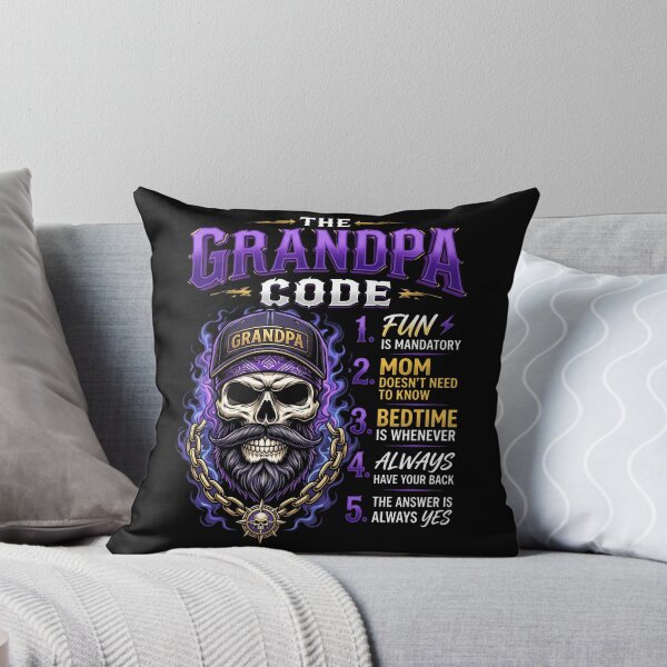 Item preview, The Grandpa Code - Fun Is Mandatory Mom Doesn't Need To Know designed and sold by KristiTaylorArt.