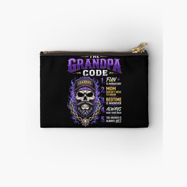 Item preview, The Grandpa Code - Fun Is Mandatory Mom Doesn't Need To Know designed and sold by KristiTaylorArt.
