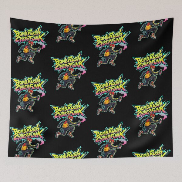 Item preview, Bomb Rush Cyberfunk — Neon Street Graffiti Vibes designed and sold by JeraiffsonCorner .