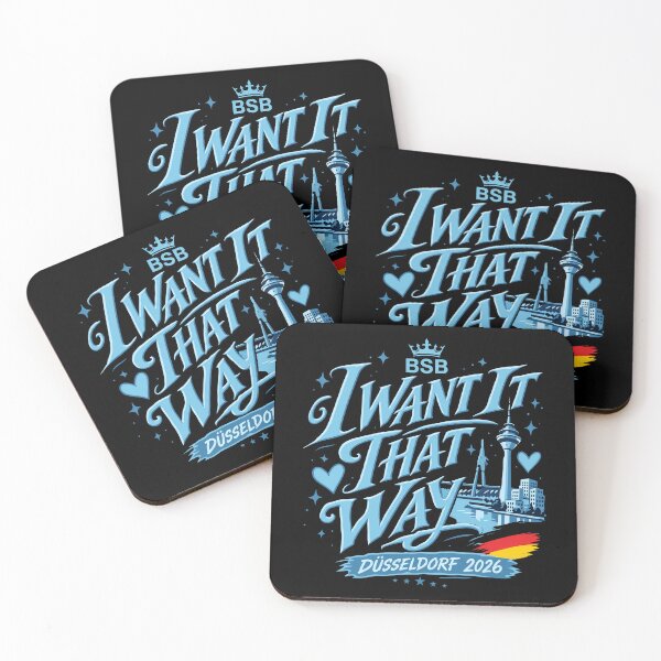 Item preview, Backstreet Boys - I Want It That Way - Düsseldorf 2026 designed and sold by KristiTaylorArt.
