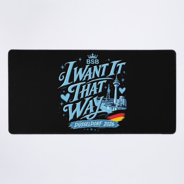 Item preview, Backstreet Boys - I Want It That Way - Düsseldorf 2026 designed and sold by KristiTaylorArt.