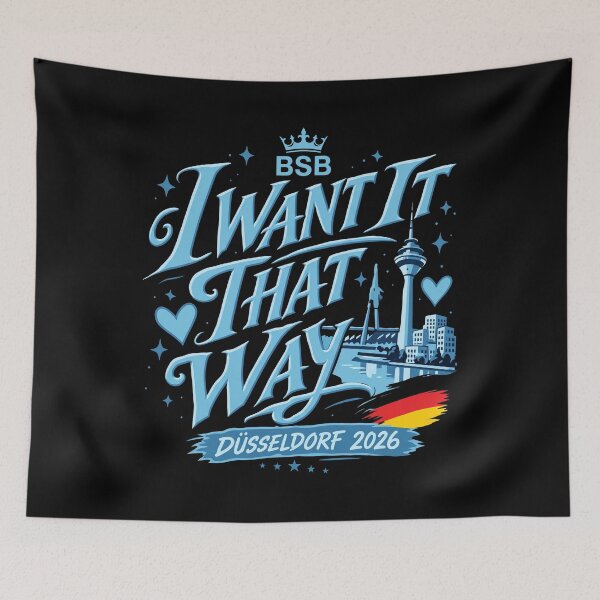 Item preview, Backstreet Boys - I Want It That Way - Düsseldorf 2026 designed and sold by KristiTaylorArt.