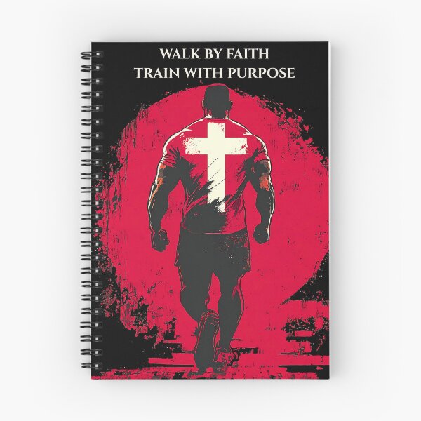 Item preview, Walk by Faith Train with Purpose Christian Fitness Strength designed and sold by D-Oles-Mercher.