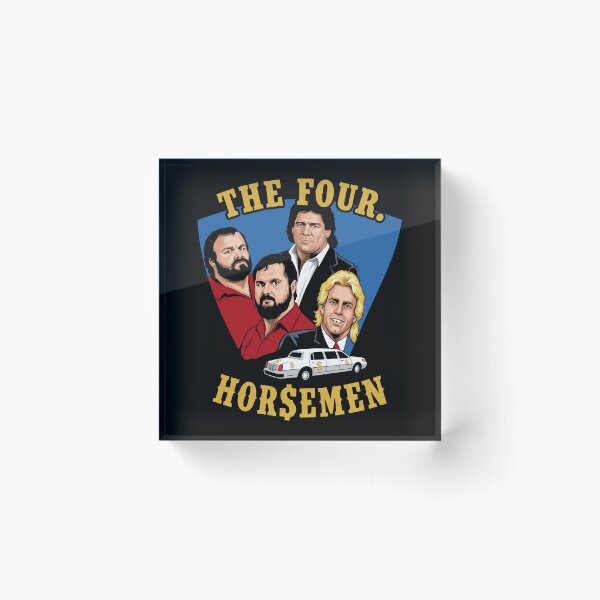 Item preview, The Four Horsemen - Ric Flair - Arn Anderson - Ole Anderson - Tully Blanchard designed and sold by KristiTaylorArt.