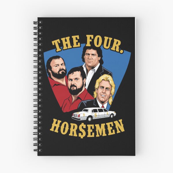 Item preview, The Four Horsemen - Ric Flair - Arn Anderson - Ole Anderson - Tully Blanchard designed and sold by KristiTaylorArt.