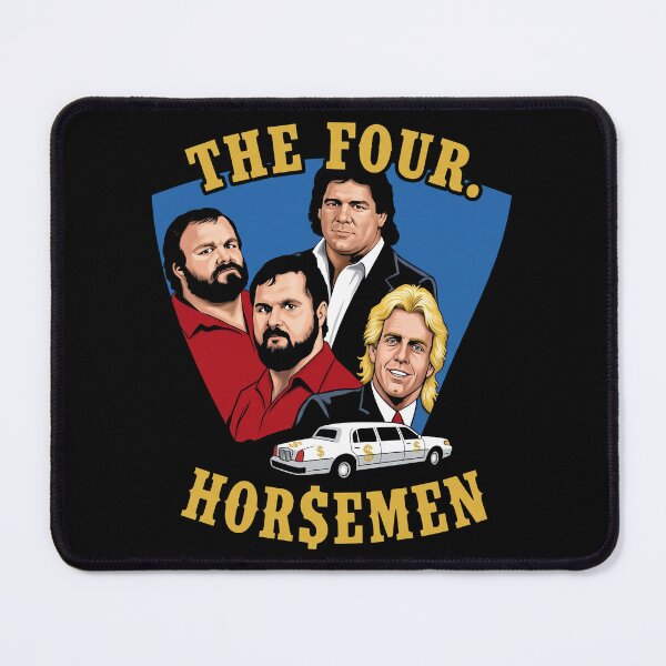 Item preview, The Four Horsemen - Ric Flair - Arn Anderson - Ole Anderson - Tully Blanchard designed and sold by KristiTaylorArt.