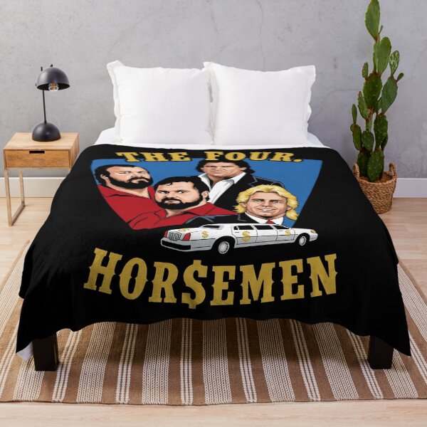 Item preview, The Four Horsemen - Ric Flair - Arn Anderson - Ole Anderson - Tully Blanchard designed and sold by KristiTaylorArt.