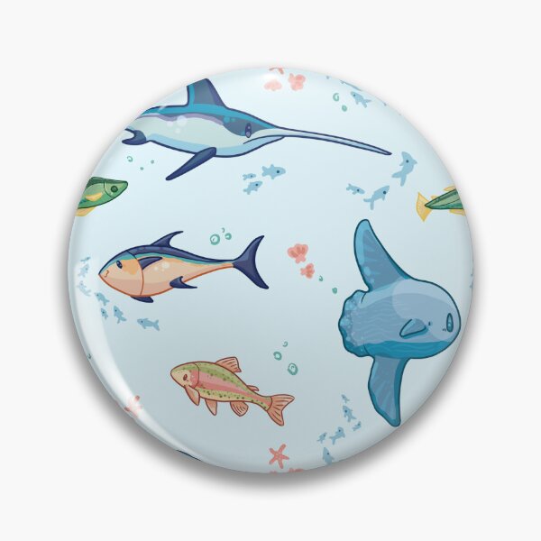 Item preview, Ocean Fish Pattern designed and sold by ZephyrVyn.