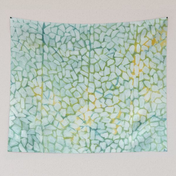 Item preview, Alma Woodsey Thomas - white daisies rhapsody 1973 designed and sold by hg6y.