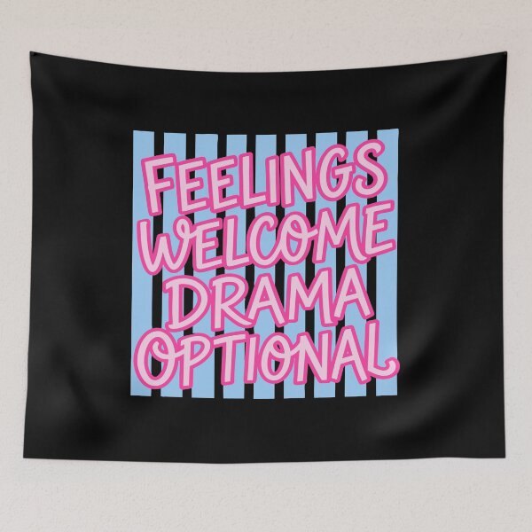 Item preview, Feelings Welcome Drama Optional designed and sold by gunaone-design.