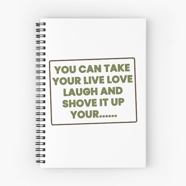 Item preview, Take Your Live Love Laugh Funny Sarcastic T-Shirt designed and sold by GrumpyThreads.