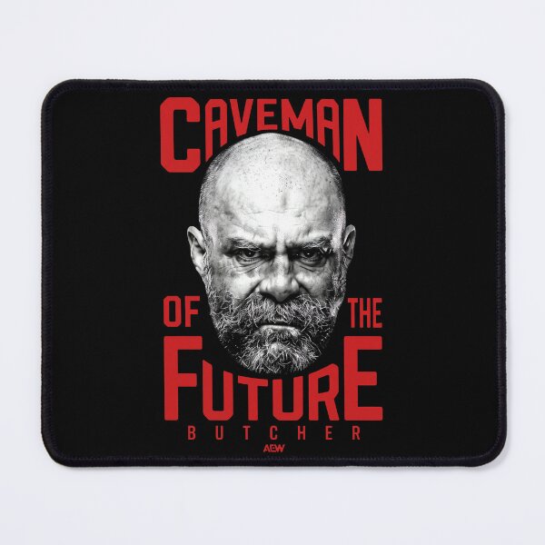 Item preview, The Butcher - Caveman Of The Future - AEW designed and sold by KristiTaylorArt.