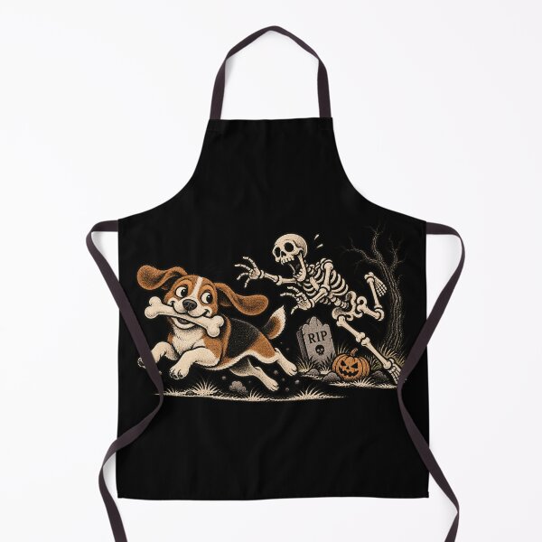 Item preview, Beagle Halloween Shirt, Funny Skeleton Chasing Beagle Tee, Vintage RIP Graveyard Spooky Season Gift for Beagle Mom Dad Lovers designed and sold by PRINYOS.