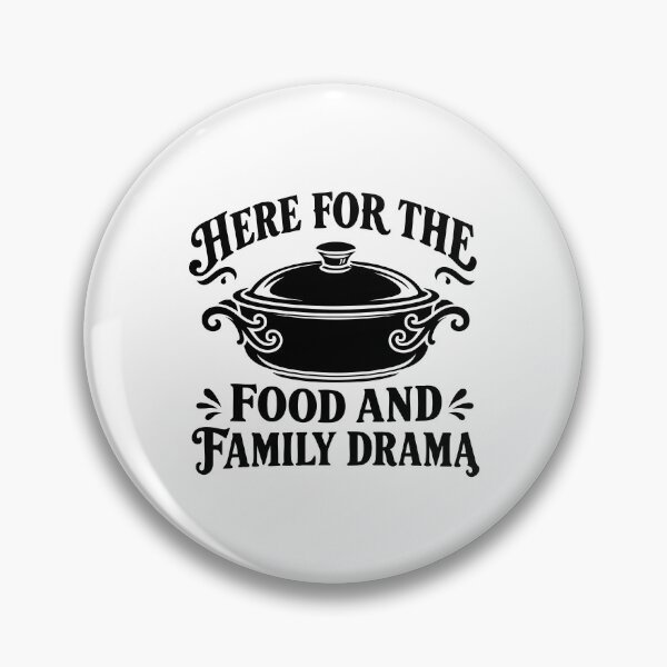 Item preview, Here For The Food And Family Drama - Funny Picnic Day designed and sold by gunaone-design.