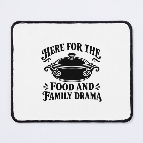 Item preview, Here For The Food And Family Drama - Funny Picnic Day designed and sold by gunaone-design.