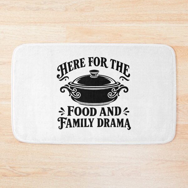 Item preview, Here For The Food And Family Drama - Funny Picnic Day designed and sold by gunaone-design.