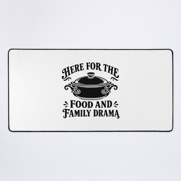 Item preview, Here For The Food And Family Drama - Funny Picnic Day designed and sold by gunaone-design.