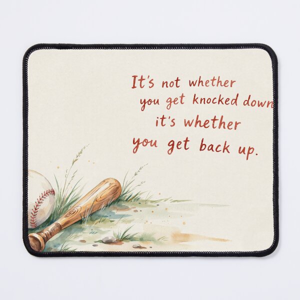 Item preview, Vintage Watercolor Baseball Bat Motivational Quote Art Vector designed and sold by Shutter-Dragon.
