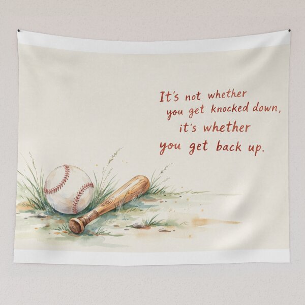 Item preview, Vintage Watercolor Baseball Bat Motivational Quote Art Vector designed and sold by Shutter-Dragon.