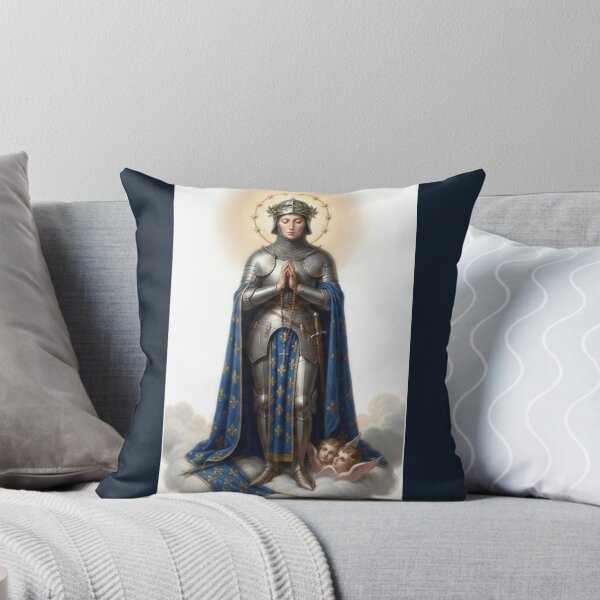 Item preview, Joan of Arc Armor and Blue Cloak Sacred Art designed and sold by MantoSagrado.