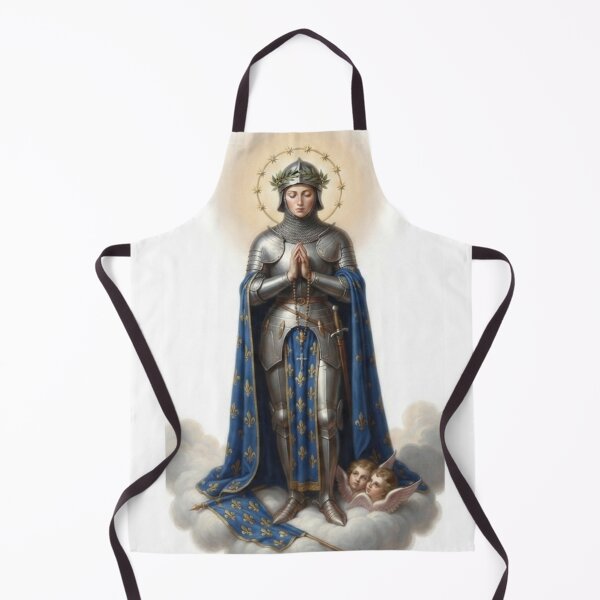 Item preview, Joan of Arc Armor and Blue Cloak Sacred Art designed and sold by MantoSagrado.