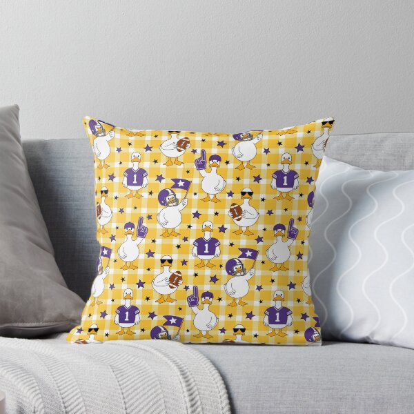 Item preview, Silly Goose Football Vikings Colors designed and sold by KrisInStitches.