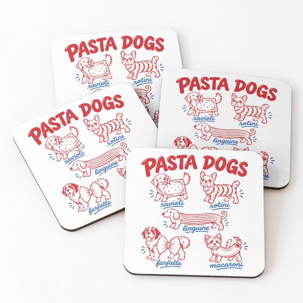 Item preview, Pasta Dogs - Foodie Humor designed and sold by gunaone-design.