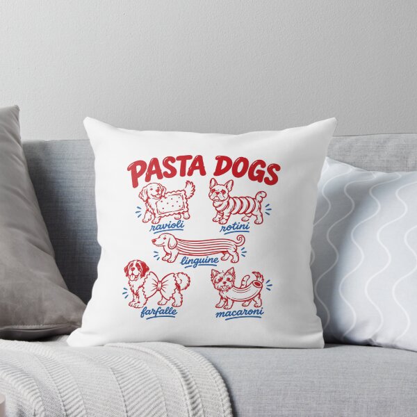 Item preview, Pasta Dogs - Foodie Humor designed and sold by gunaone-design.