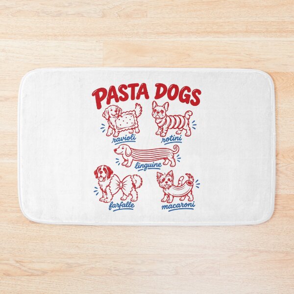 Item preview, Pasta Dogs - Foodie Humor designed and sold by gunaone-design.