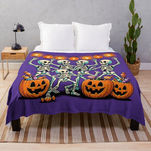 Item preview, Skeletons Halloween Dance Party designed and sold by BigSmileWorks.