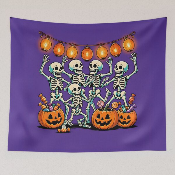 Item preview, Skeletons Halloween Dance Party designed and sold by BigSmileWorks.