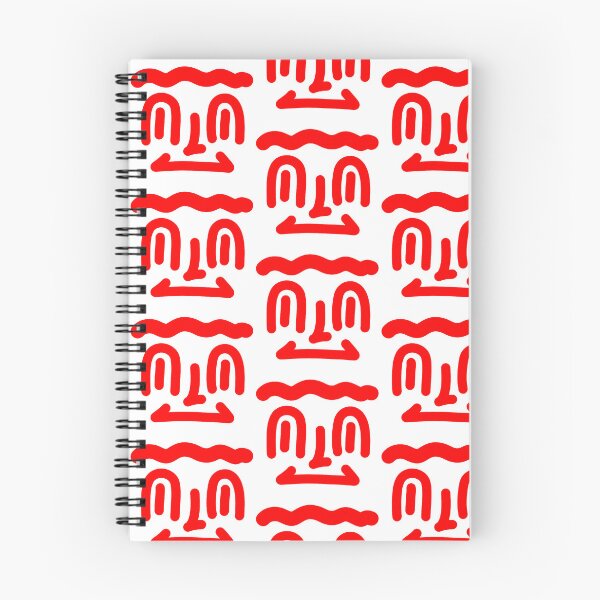 Item preview, Red Serious Mood Doodle Face designed and sold by felipemaldonadoart.