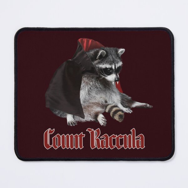 Item preview, Count Raccula - Dracula Halloween Vampire Raccoon designed and sold by snazzyseagull.
