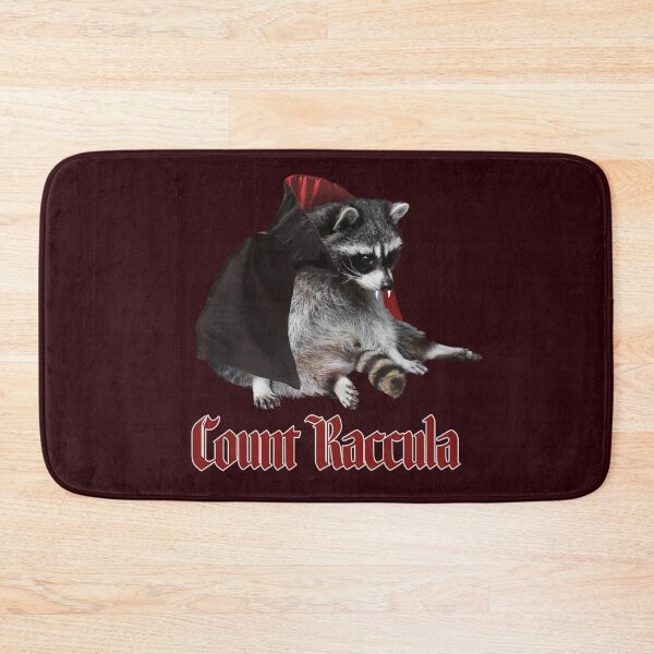 Item preview, Count Raccula - Dracula Halloween Vampire Raccoon designed and sold by snazzyseagull.