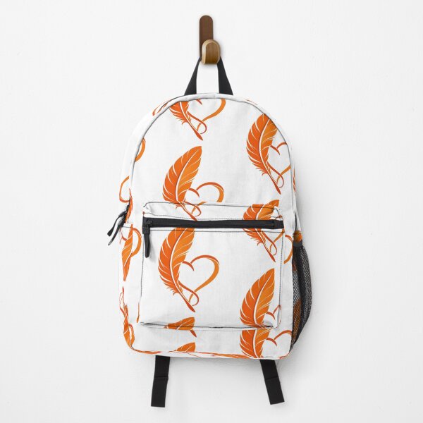 Item preview, Orange Feather and Heart Reconciliation  designed and sold by InspiredCreatives.