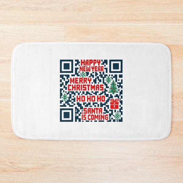 Item preview, Christmas QR code pixlated artwork  designed and sold by Goldy_Stuff.