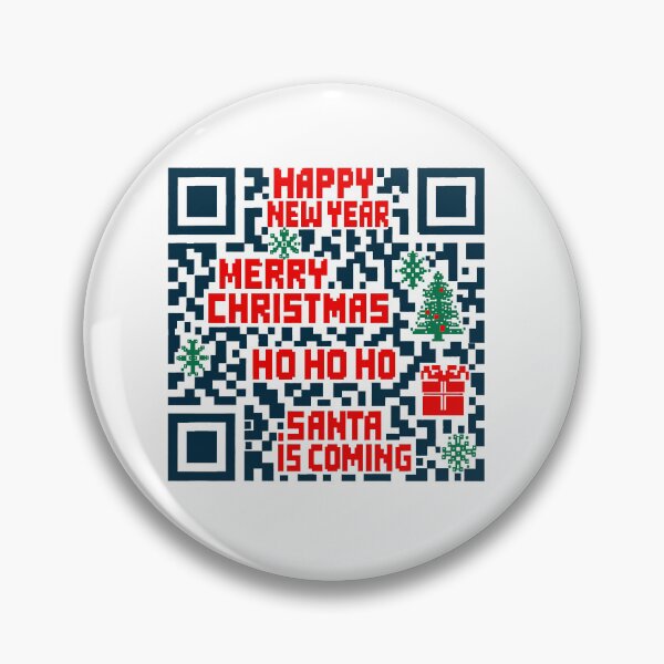 Item preview, Christmas QR code pixlated artwork  designed and sold by Goldy_Stuff.