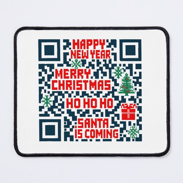 Item preview, Christmas QR code pixlated artwork designed and sold by Goldy_Stuff.