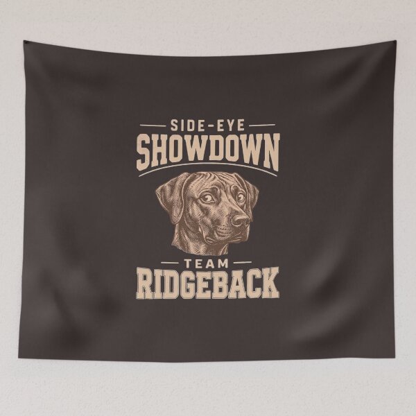 Item preview, Side-Eye Showdown Team Ridgeback T-Shirt/ Funny Rhodesian Ridgeback Gift/Dog Side-Eye Humour  designed and sold by Halejo68.