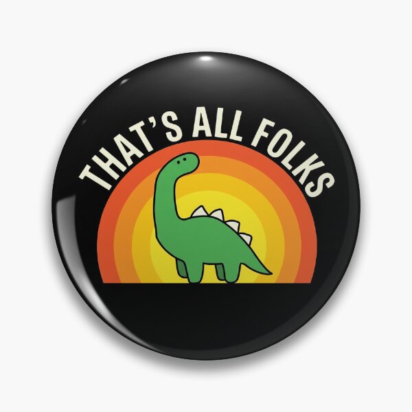 Item preview, That's All Folks designed and sold by KristiTaylorArt.