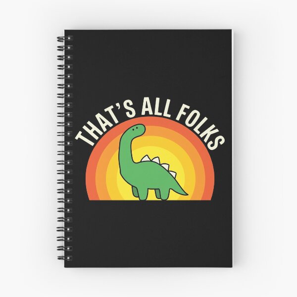 Item preview, That's All Folks designed and sold by KristiTaylorArt.