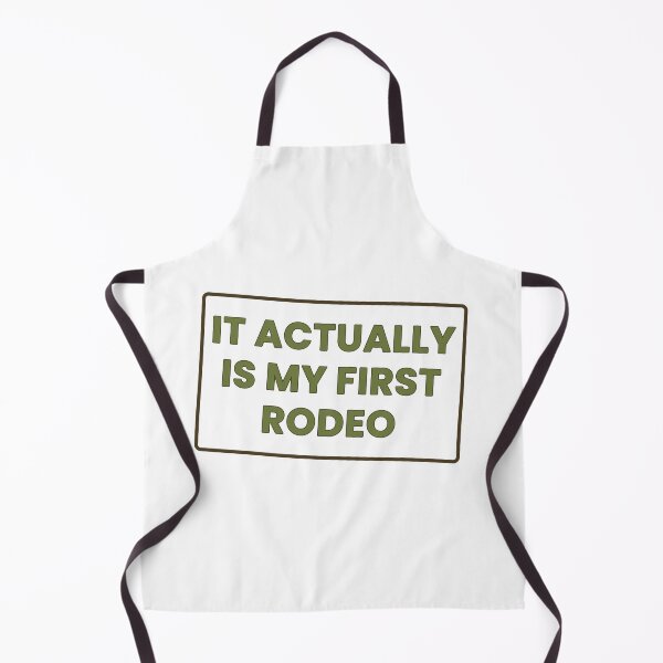 Item preview, It Actually IS My First Rodeo Funny T-Shirt designed and sold by GrumpyThreads.