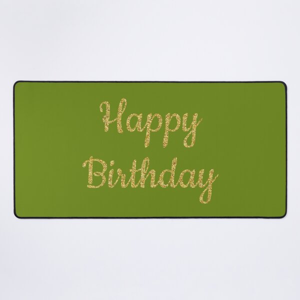 Item preview, Happy birthday green designed and sold by Ana Gorozpe.
