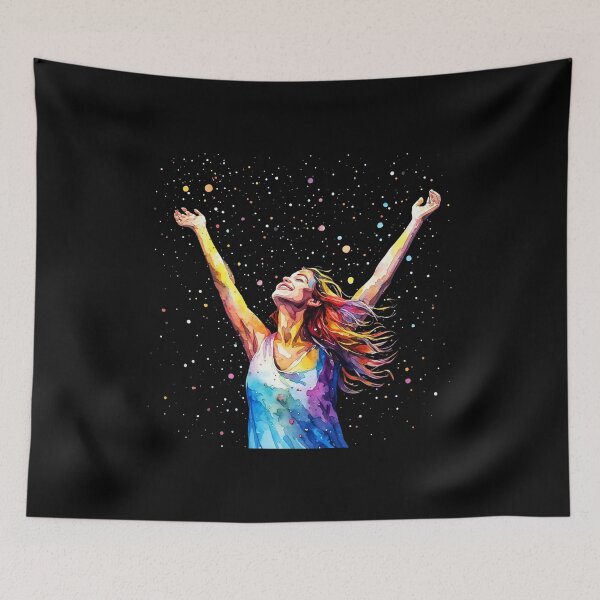 Item preview, Free Happy Woman designed and sold by AurossaDesign.