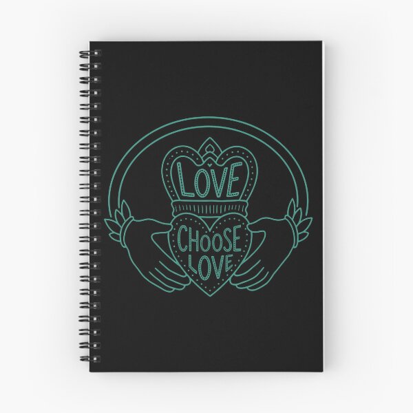 Item preview, Choose Love - Claddagh Ring Logo designed and sold by KristiTaylorArt.