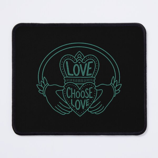 Item preview, Choose Love - Claddagh Ring Logo designed and sold by KristiTaylorArt.