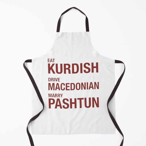 Item preview, Eat Kurdish Drive Macedonian Marry Pashtun designed and sold by KristiTaylorArt.