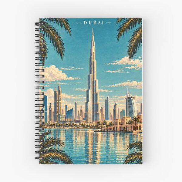 Item preview, Dubai  Vintage Travel Poster designed and sold by Eclipse 3699.